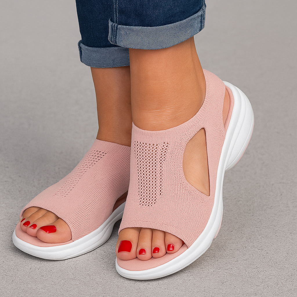 Mila - Wedgesandalen