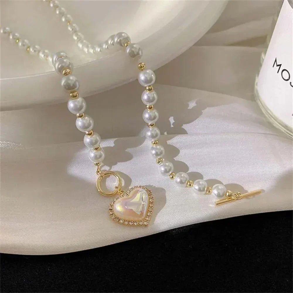 Amara – Choker-Halskette mit Perlen