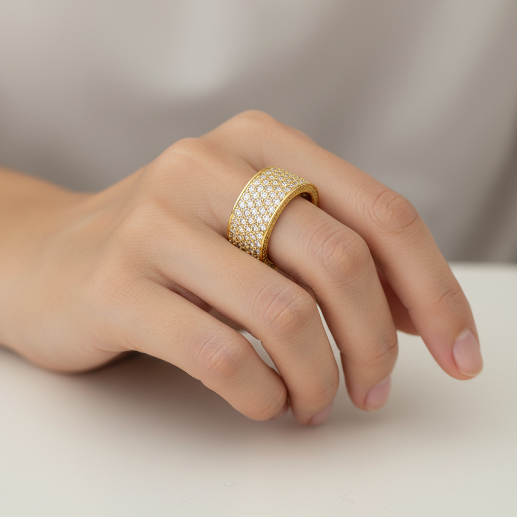Tally – Ring mit Zirkonia-Fassung
