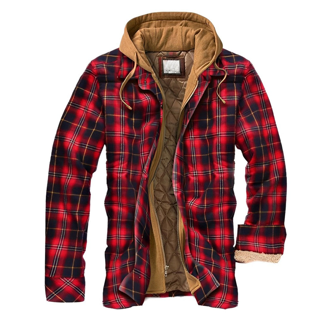 Ormond - Gemütliche Jacke mit Karomuster