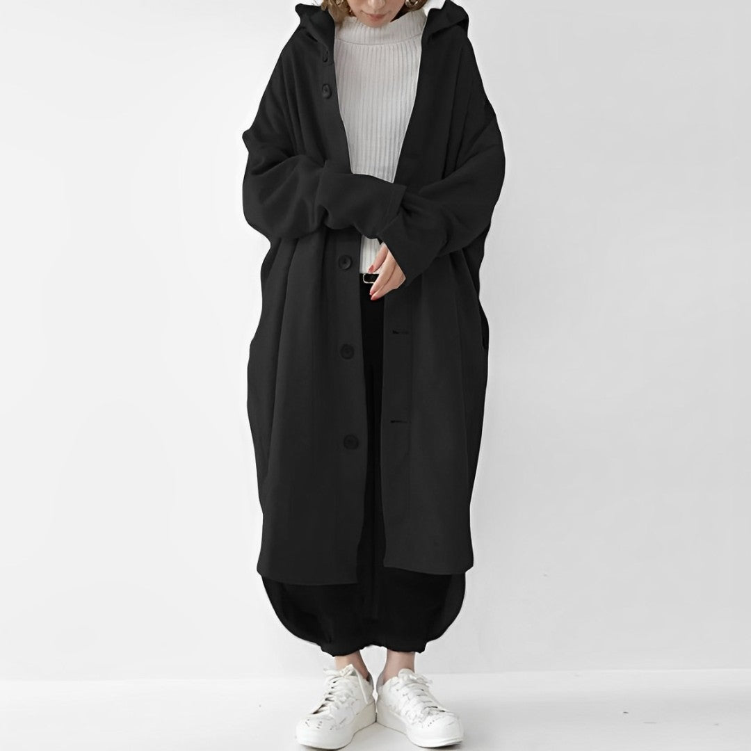 Cailyn - Bequemer langer Trenchcoat