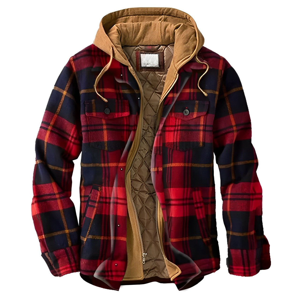 Ormond - Gemütliche Jacke mit Karomuster