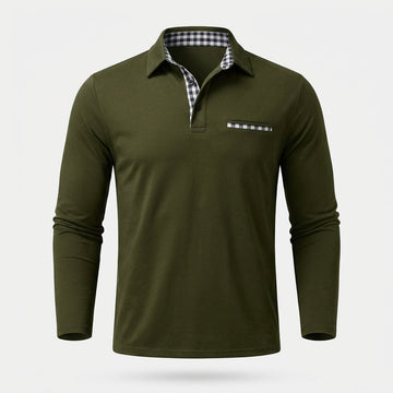 Rupert - Komfortables Langarm-Poloshirt für Herren