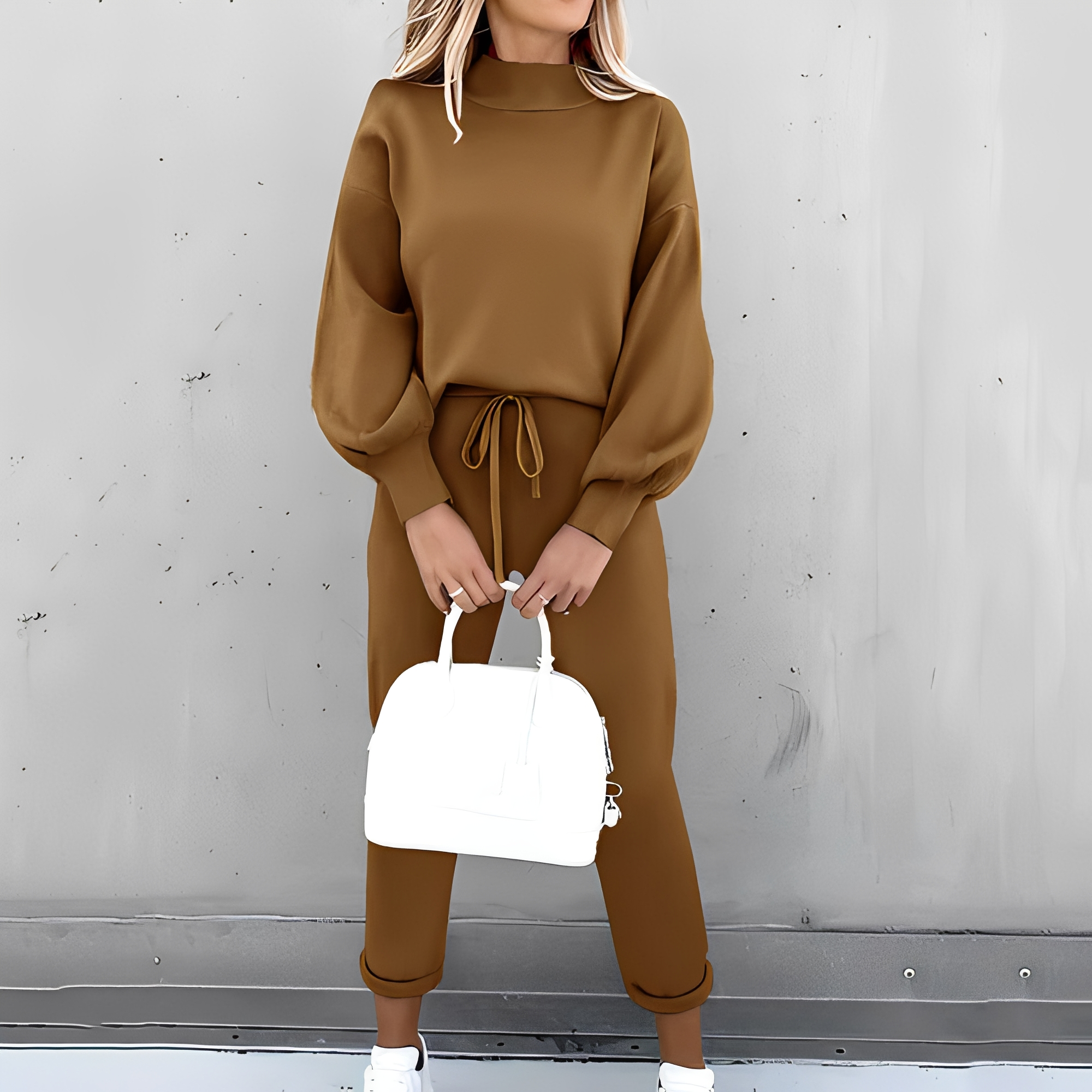 Cyntia - Bequemes, kuscheliges Loungewear-Set für Damen